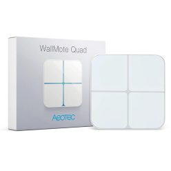   Aeotec WallMote Quad - Remote Switch with 4 Buttons, with Z-Wave protocol