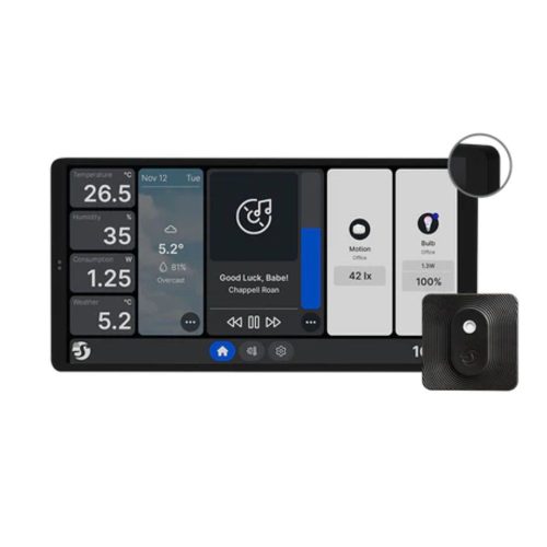 Shelly Wall Display X2 (black frame) + BLU H&T Black
