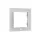 Shelly Wall Frame 1 (for wall switch) - White