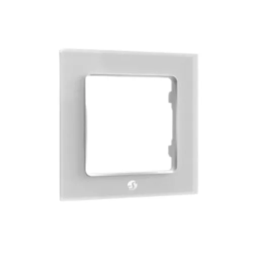 Shelly Wall Frame 1 (for wall switch) - White
