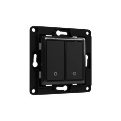 Shelly Wall Switch 2 button - Black