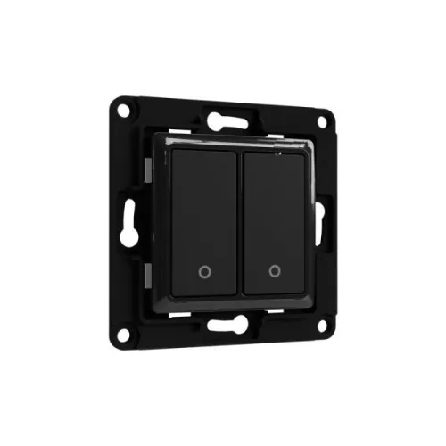Shelly Wall Switch 2 button - Black