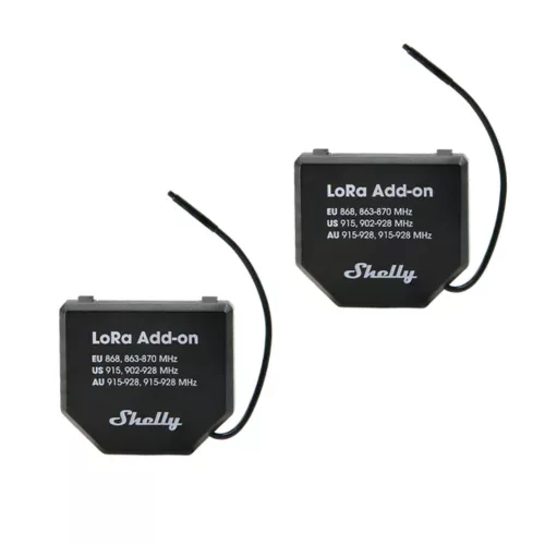 Shelly LoRa Add-on - long range communication add-on module (2 pack)