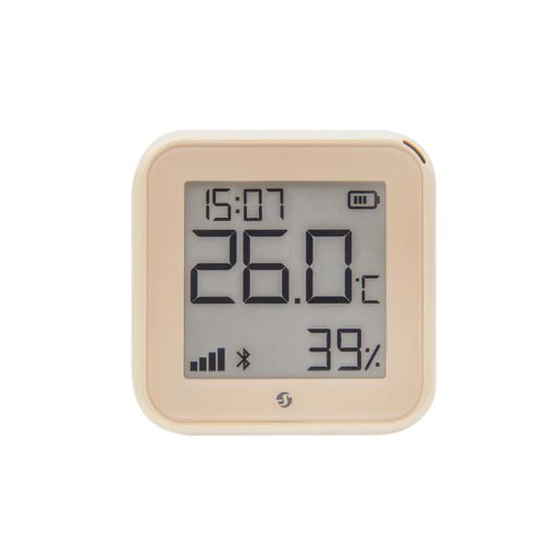 Shelly PLUS GEN3 H&T Wi-Fi + Bluetooth humidity and temperature sensor with e-paper display (mocha)