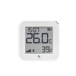   Shelly PLUS GEN3 H&T Wi-Fi + Bluetooth humidity and temperature sensor with e-paper display (matt white)