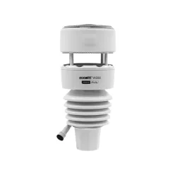   Shelly - Ecowitt WS90 7-in-1 weather station – 7-in-1 weather station, Bluetooth, Zigbee, white