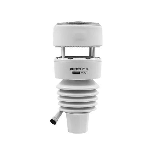 Shelly - Ecowitt WS90 7-in-1 weather station – 7-in-1 weather station, Bluetooth, Zigbee, white