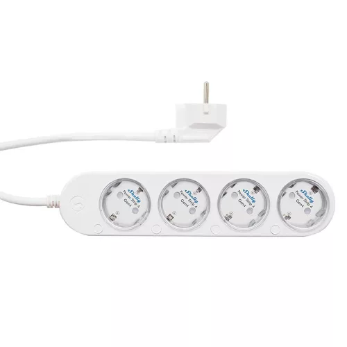 Shelly Power Strip 4 Gen4, white, Wi-Fi / Matter, Zigbee