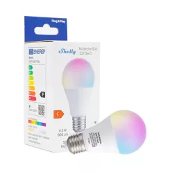  Shelly Multicolor Bulb E27 Gen3 – Smart RGB light bulb, dimmable, Wi-Fi, Bluetooth