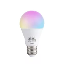   Shelly Multicolor Bulb E27 Gen3 – Smart RGB light bulb, dimmable, Wi-Fi, Bluetooth