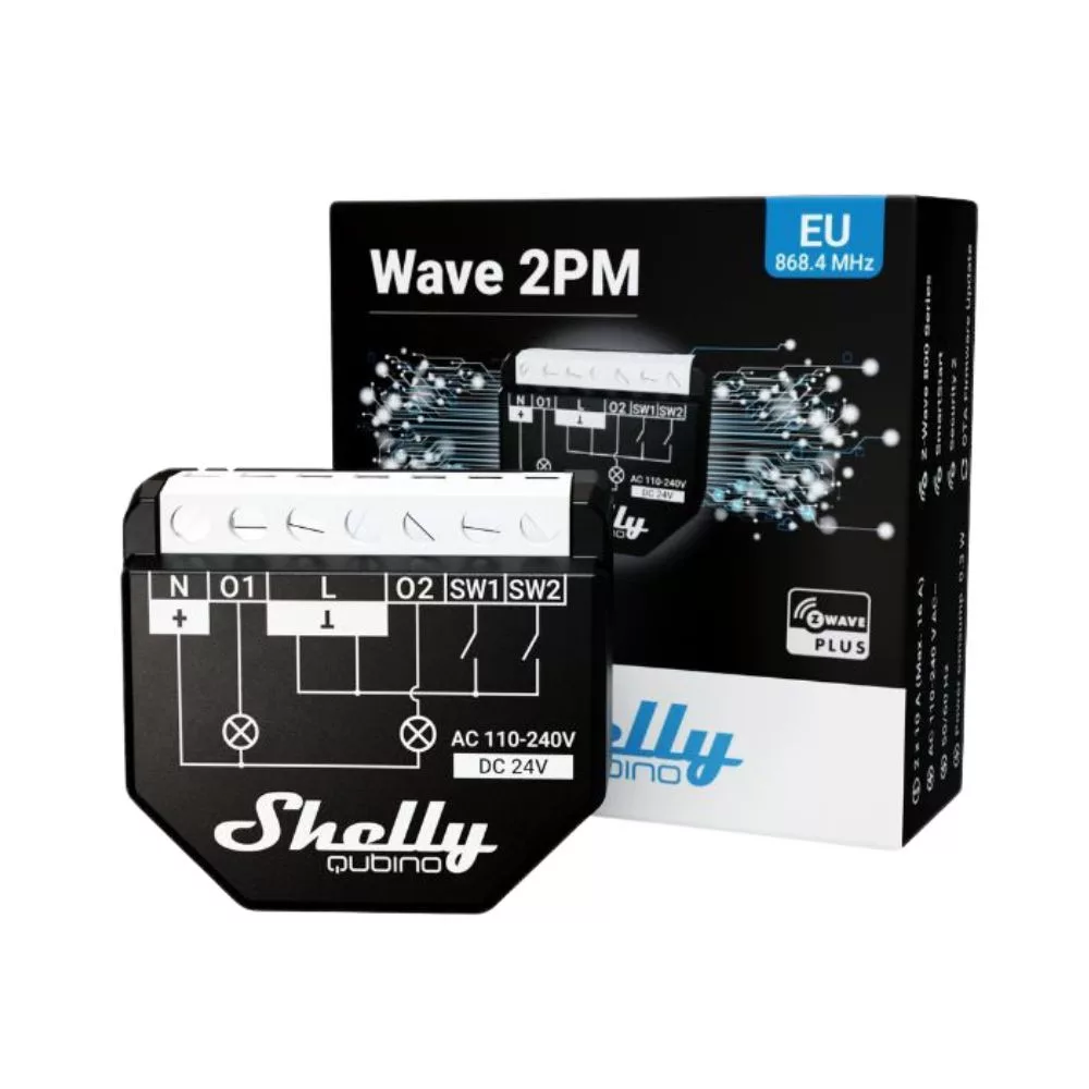Shelly Qubino Wave Shutter smart controller for shutters, wi