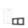 Aqara H2 EU Switch Frame (double / 2-gang), gray