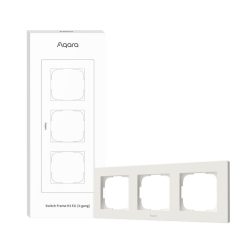 Aqara H2 EU Switch Frame (triple / 3-gang), white