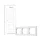 Aqara H2 EU Switch Frame (triple / 3-gang), white