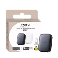   Aqara Multi-State Sensor P100  – Smart multi-sensor for door/window opening, vibration and tilt detection; Zigbee + Thread, gray (VB-S03D)