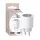 Aqara Power Plug H2 EU (RGB) – Smart plug with energy monitoring, Zigbee, Thread, Bluetooth, Matter, white (SP-P05D)