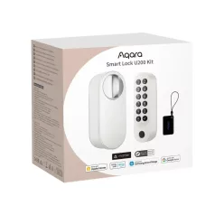   Aqara U200 smart retrofit door lock, Matter compatible, white