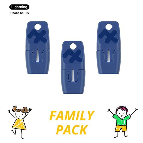 heat-it classic (Lighting version) -  smart insect / mosquito bite healer - family pack (3-pack)