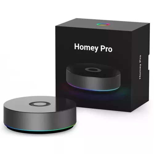 Homey Pro (2026) – professional local smart home hub, Wi-Fi, Zigbee, Z-Wave, Thread, Matter, RF433, IR