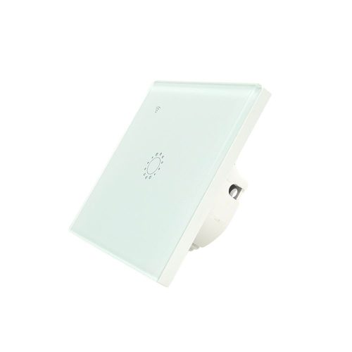 eWeLink 1-gang smart switch with Wi-Fi + RF433, with white touch panel