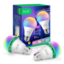 Nous P3Z smart Tuya Zigbee RGB bulb (E27 socket) - 2-PACK