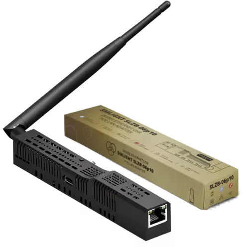 SMLIGHT SLZB-06p10U – adapter, Zigbee, Ethernet, PoE, USB, Wi-Fi,  Thread, Matter (CC2674P10)