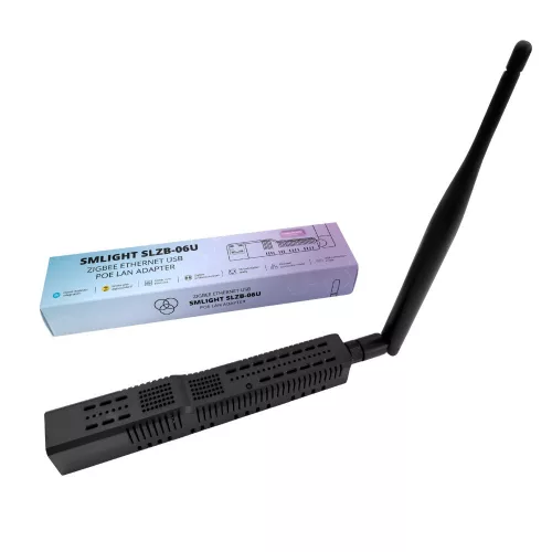 SMLIGHT SLZB-06U – Zigbee, Ethernet, PoE, USB, Wi-Fi adapter (CC2652P)