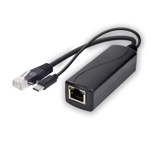 SMLIGHT PoE splitter 100Mb – Ethernet + USB-C/DC