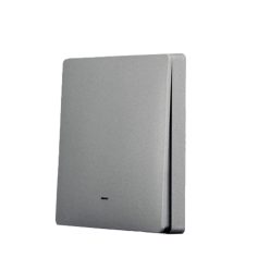   SmartWise B61 UNI Wi-Fi + eWeLink-Remote, 1-gang smart wall switch, universial wiring, physical push-button, grey 