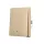 SmartWise B61 UNI Zigbee 3.0 + RF, 1-gang smart wall switch, universial wiring, physical push-button, gold colour
