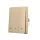 SmartWise B63 UNI Wi-Fi + eWeLink-Remote, 3-gang smart wall switch, universial wiring, physical push-button, gold colour