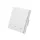 SmartWise B63 UNI Wi-Fi + eWeLink-Remote, 3-gang smart wall switch, universial wiring, physical push-button, white