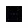 SmartWise roller shutter / shader / curtain smart switch, eWeLink compatible, with black touch glass front panel