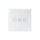 SmartWise roller shutter / shader / curtain smart switch, eWeLink compatible, with white touch glass front panel