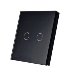   SmartWise TEREM2B Bluetooth (eWeLink-Remote) wireless touch switch, black, 2 button