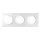 SONOFF EF3G Wall Switch Frame - 3 Gang for ERBS, E1GS and E1GSL switches