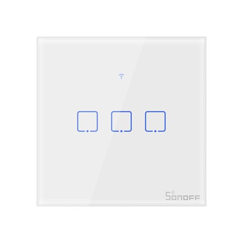Touch front cover (accessory) for Sonoff TX T0 / Sonoff TX T1 wall switches