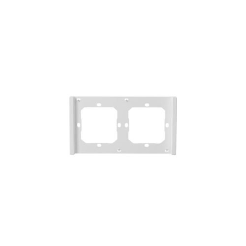 Sonoff 2 gang switch frame for M5-80 (SwitchMan) smart wall switches, white