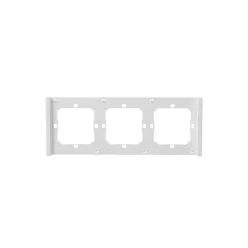   Sonoff 3 gang switch frame for M5-80 (SwitchMan) smart wall switches, white