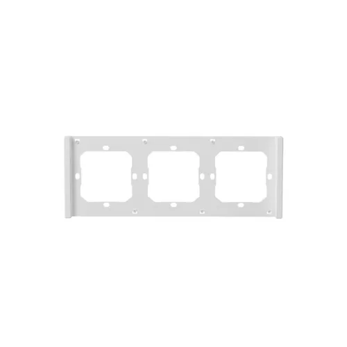 Sonoff 3 gang switch frame for M5-80 (SwitchMan) smart wall switches, white