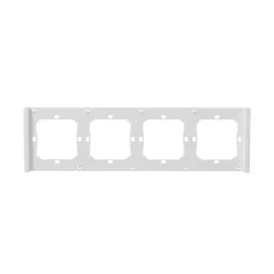   Sonoff 4 gang switch frame for M5-80 (SwitchMan) smart wall switches, white