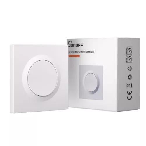 SONOFF E1GSL Smart Wall Switch Enclosure for ZBMINIL2（No Neutral-Required）