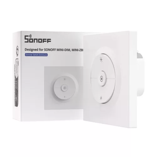 SONOFF Fusion EDIM – Dimmer wall switch, for Sonoff MINI-DIM / MINI-ZBDIM modules