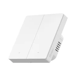   SONOFF SwitchMan M5 Wi-Fi / Matter smart wall switch, 2-gang, standalone version, white (M5-2C-86W)