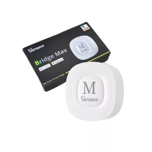 Sonoff Bridge Max – Wi‑Fi + Ethernet eWeLink cloud hub, Zigbee gateway, Matter bridge (Bridge-M)