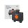 SONOFF Hydro DUO – two‑channel smart water valve with flow meter, Zigbee, black (SWV-ZF2E)