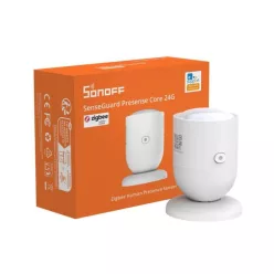   Sonoff SenseGuard Presence Core 24G – presense sensor (24GHz) with light sensor, Zigbee, Bluetooth, white (SNZB-06P24)