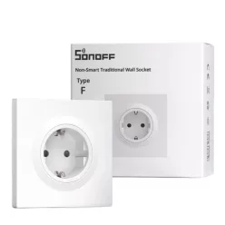   SONOFF WS01STPF-E – traditional wall socket for Fusion Orb, F-type, white