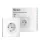 SONOFF WS01STPF-E – traditional wall socket for Fusion Orb, F-type, white