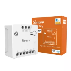   Sonoff Zigbee Dry Contact Smart Switch – Smart mini relay module with NO/NC output, Zigbee, white (MINI-ZBD)